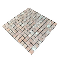 Мозаїка з мармуру Матова МКР-2СВА (23x23) Terracotta Mix