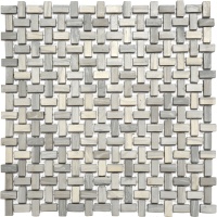 Мозаїка з керамограніту Kotto Ceramica MI7 10200402C Grigio Freddo 300 x 300 х 10 (прямокутник 10 x 20)