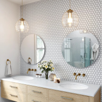 Мозаїка керамічна Kotto Ceramica HEXAGON H 6024 White 295 х 295 х 9
