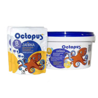 Чорний Двокомпонентний епоксидний заповнювач швів Octopus Zatirka A та B (2,5 кг)