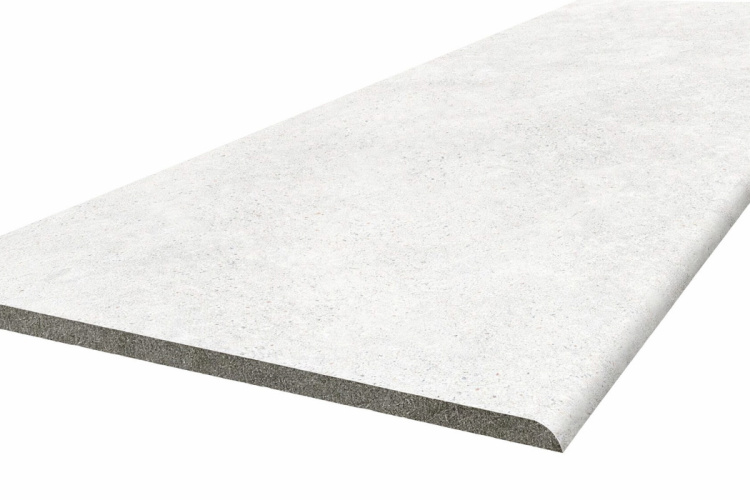 Сходинка з керамограніту Multistep Vida Blanco біла (14x1200x330 мм)