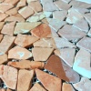 Мозаика из мрамораМатовая МКР-ХСВ (хаотичная) Terracotta Mix