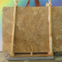 Travertine Gold Filled CC, Сляб травертину (сляб) 20мм