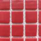 Мозаика из стекла AquaMo MK25121 Red 25x25x4 (317x317) мм глянцевая на сетке