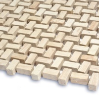 Мозаїка з керамограніту Kotto Ceramica MI7 10200404C Beige 300 x 300 х 10 (прямокутник 10 x 20)