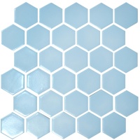 Мозаика керамическая Kotto Ceramica HEXAGON H 6026 Light Blue  295 х 295 х 9