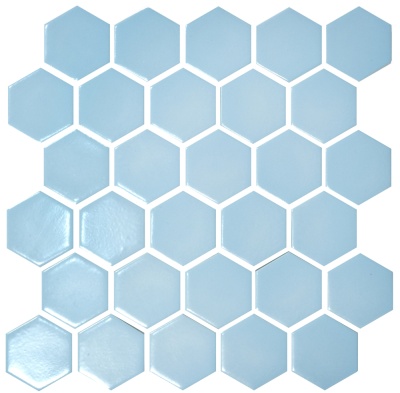 Мозаика керамическая Kotto Ceramica HEXAGON H 6026 Light Blue  295 х 295 х 9