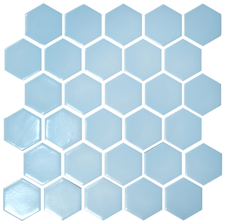 Мозаика керамическая Kotto Ceramica HEXAGON H 6026 Light Blue  295 х 295 х 9
