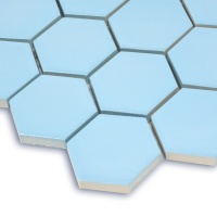 Мозаика керамическая Kotto Ceramica HEXAGON H 6026 Light Blue  295 х 295 х 9