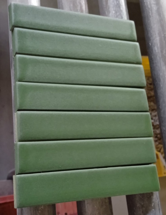 Мозаика керамическая Kotto Ceramica Kit Kat K 6010 Forestgreen  252x300х9 (23х124)
