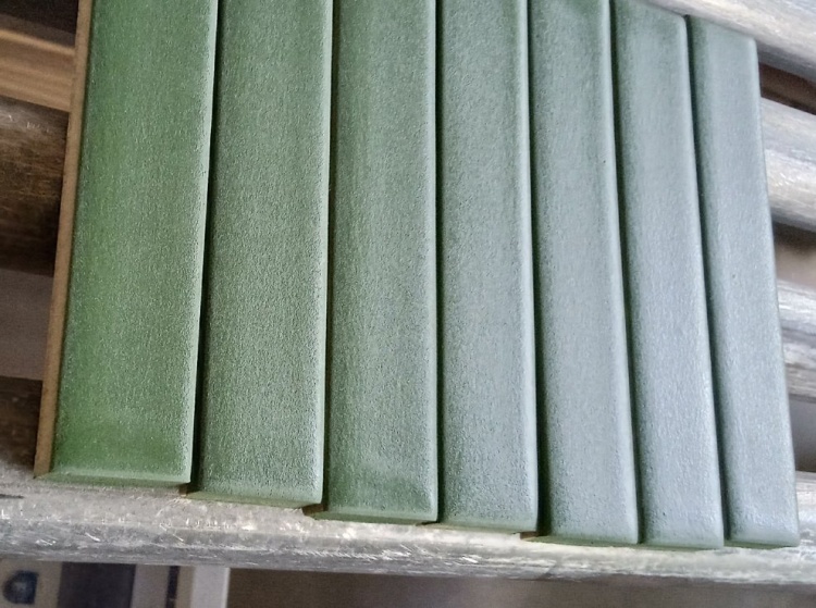 Мозаика керамическая Kotto Ceramica Kit Kat K 6010 Forestgreen  252x300х9 (23х124)