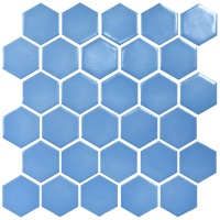 Мозаика керамическая Kotto Ceramica HEXAGON H 6027 Violet  295 х 295 х 9