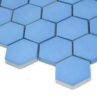 Мозаика керамическая Kotto Ceramica HEXAGON H 6027 Violet  295 х 295 х 9