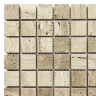 Мозаїка з травертину Полірована МКР-2П (23x23) Travertine Classic