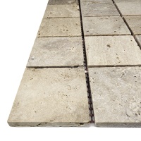 Мозаїка з травертину Матова МКР-3СН (47x47) Travertine Classic
