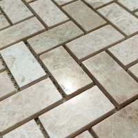 Мозаїка з мармуру Полірована МКР-5П (47x23) Victoria Beige MB
