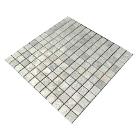 Мозаика из мрамора Матовая МКР-2СВ (23x23) Emperador Light G