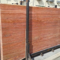 Travertine Persian Red CC, Сляб травертину (сляб) 20мм