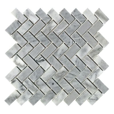 Мозаїка з мармуру Полірована МКР-5П (47x23) Grey Mix
