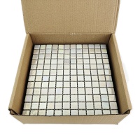 Стеклянная мозаика PL25301 WHITE