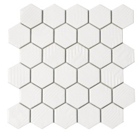 Мозаика керамическая Kotto Ceramica HEXAGON HST 6024 White 295х295х9