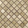 Мозаїка з травертину Полірована МКР-4П (15x15) Travertine Classic