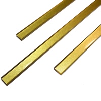 Фриз стеклянный Kotto Ceramica GF 5008 gold  25 х 500 х 8
