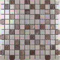 Мозаика стеклянная V-MOS A24 Glory Pink Mozaico de Lux