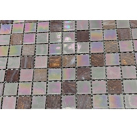 Мозаика стеклянная V-MOS A24 Glory Pink Mozaico de Lux