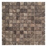 Мозаїка з мармуру Полірована МКР-2П (23x23) Emperador Mix