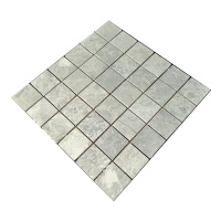 Мозаика из мрамора Матовая МКР-3СВ (47x47) Emperador Light G