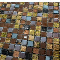 Мозаїка скляна V-MOS A25 Marron Glass Mozaico de Lux Мозаїка скляна V-MOS A25 Marron Glass Mozaico de Lux