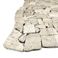Мозаика из травертина Матовая МКР-ХСВ (хаотичная) Travertine Classic