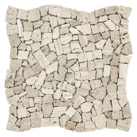 Мозаика из травертина Матовая МКР-ХСВ (хаотичная) Travertine Classic