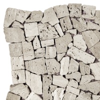 Мозаика из травертина Матовая МКР-ХСВ (хаотичная) Travertine Classic