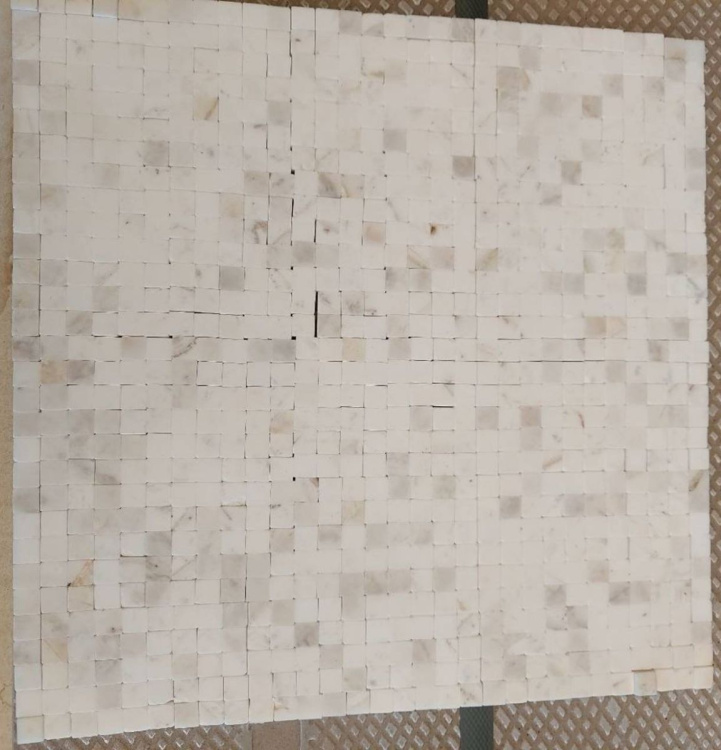 Мозаїка мармурова V-MOS A106 Opus White Mozaico de Lux
