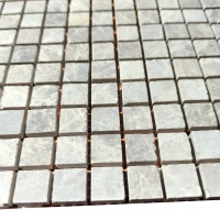 Мозаика из мрамора Матовая МКР-4СН (15x15) Emperador Light G