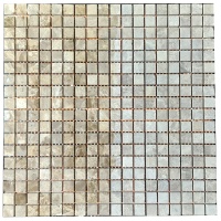 Мозаика из мрамора Матовая МКР-4СН (15x15) Emperador Light G