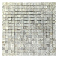 Мозаика из мрамора Матовая МКР-4СН (15x15) Emperador Light G