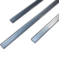 Фриз скляний Kotto Ceramica GF 901511 dark silver 15 х 900 х 8