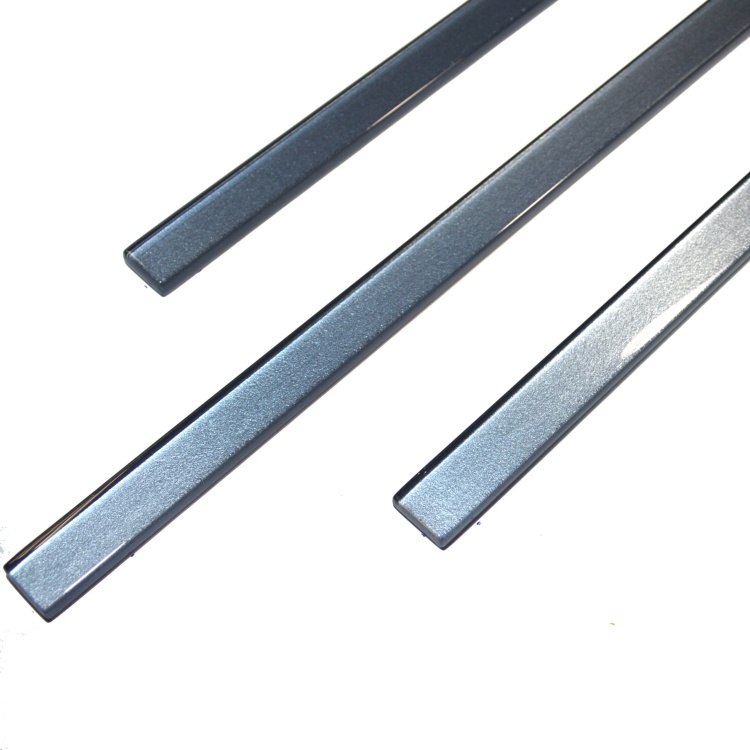 Фриз скляний Kotto Ceramica GF 901511 dark silver 15 х 900 х 8