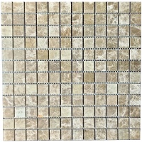 Мозаїка з мармуру Полірована МКР-2П (23x23) Emperador Light D