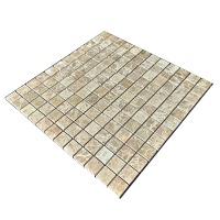 Мозаїка з мармуру Полірована МКР-2П (23x23) Emperador Light D