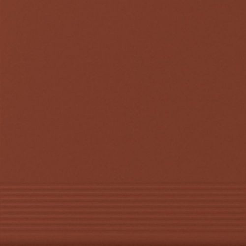 Сходинка клінкерна Stopnica Prosta Rot червона 11x300x300 мм