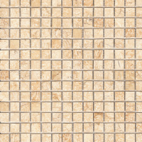 Мозаика из мрамора D-CORE ZM-8812M Giallo Marble 20x20x4 (305x305) мм глянцевая на сетке