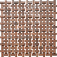Мозаїка з керамограніту Kotto Ceramica MI7 10200416C Noce 300 x 300 х 10 (прямокутник 10 x 20)
