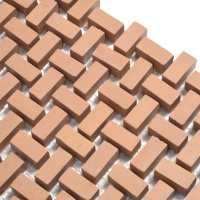 Мозаика из керамогранита Kotto Ceramica MI7 10200417C Focato  300 x 300 х 10 ( прямоугольник 10 x 20 )