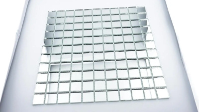 Мозаїка дзеркальна DecorStoneHub Zs-2x2-Z срібляста 274х274 мм в котедж та приватний будинок в бар