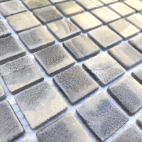 Мозаика стеклянная АкваМо Limited Edition 56 на сетке