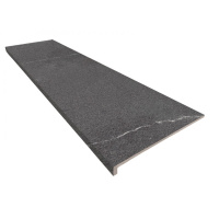 Сходинка клінкерна Peldano Recto Albaroc Hulla чорна (30x1200x330 мм)